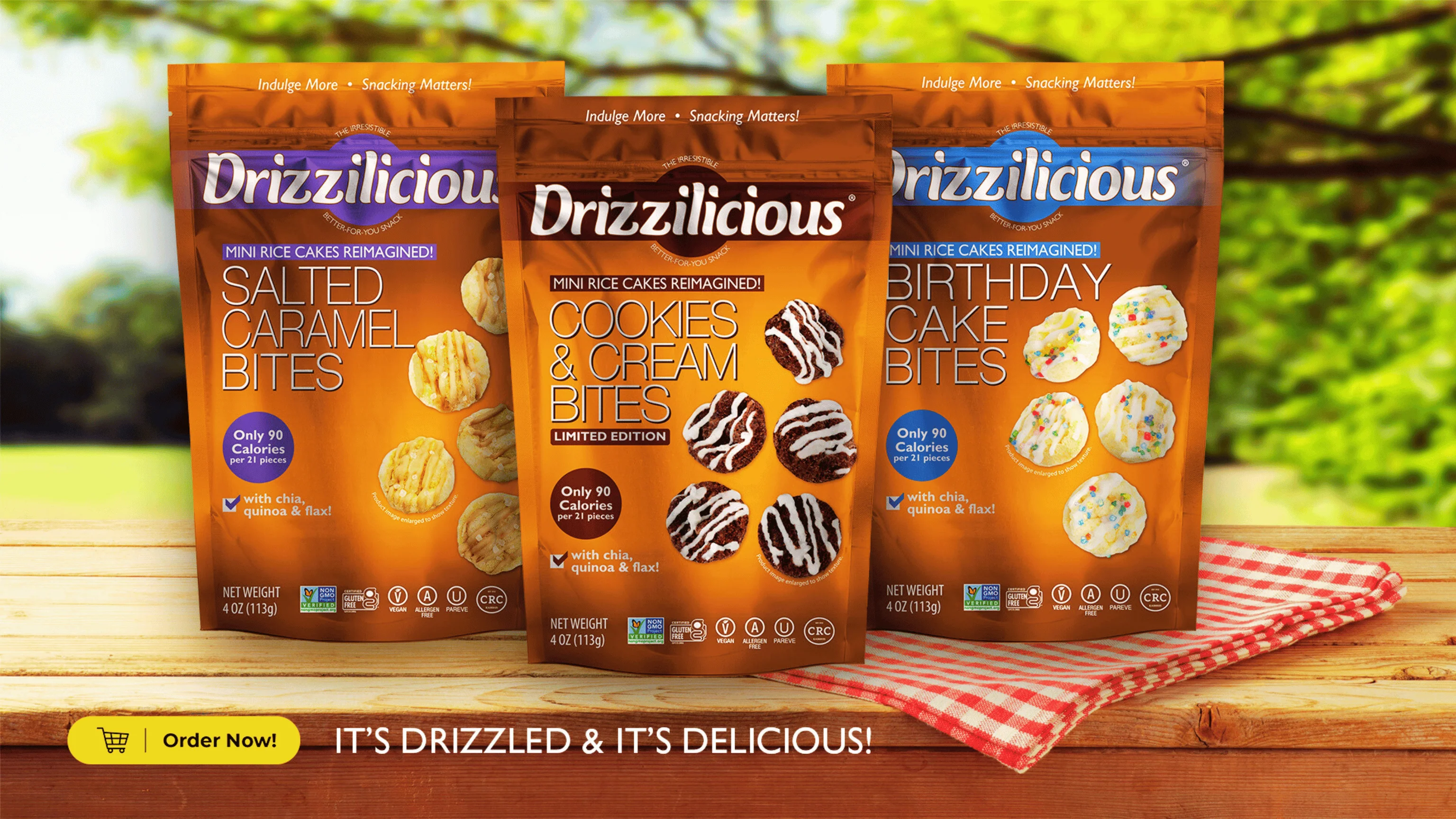 Indulge in Drizzled Perfection